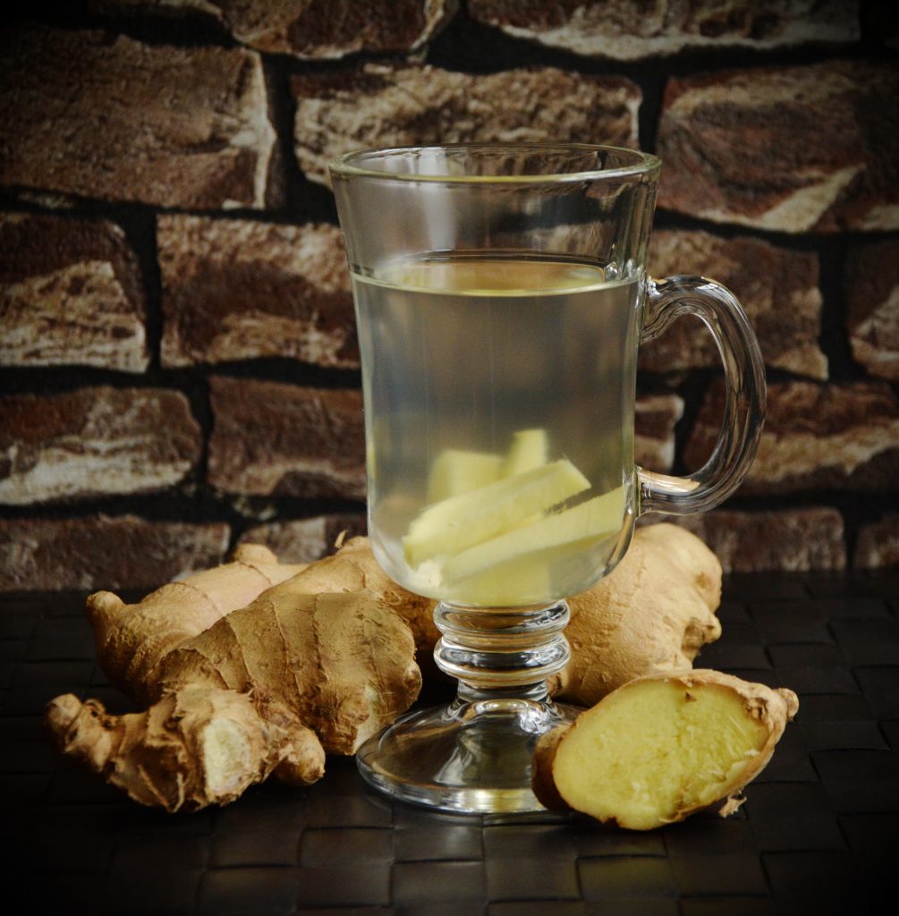 Ginger root tea - a great remedy when Stomach Qi Rebels!