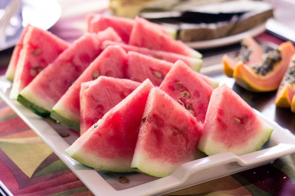 Watermelon Platter: definitely not good for Stomach Cold and Deficient syndrome