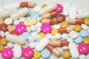Pills including antibiotics