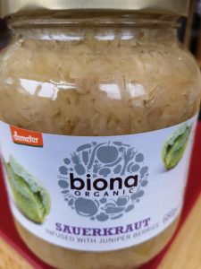 Sauerkraut supports your body in dealing with Defensive level damp heat