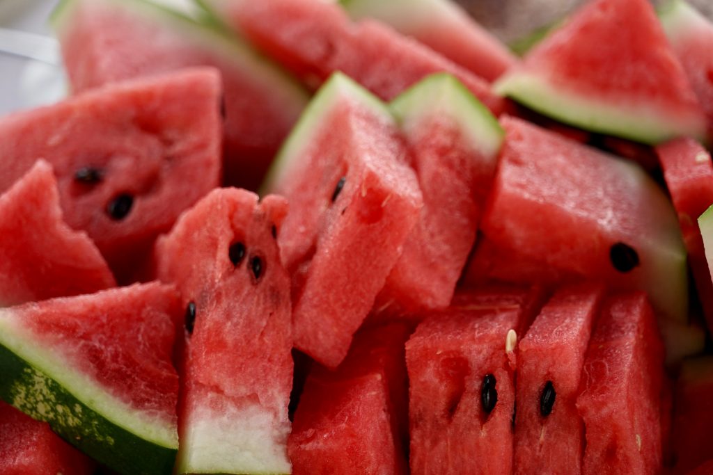 Watermelon, one of the main cold foods!