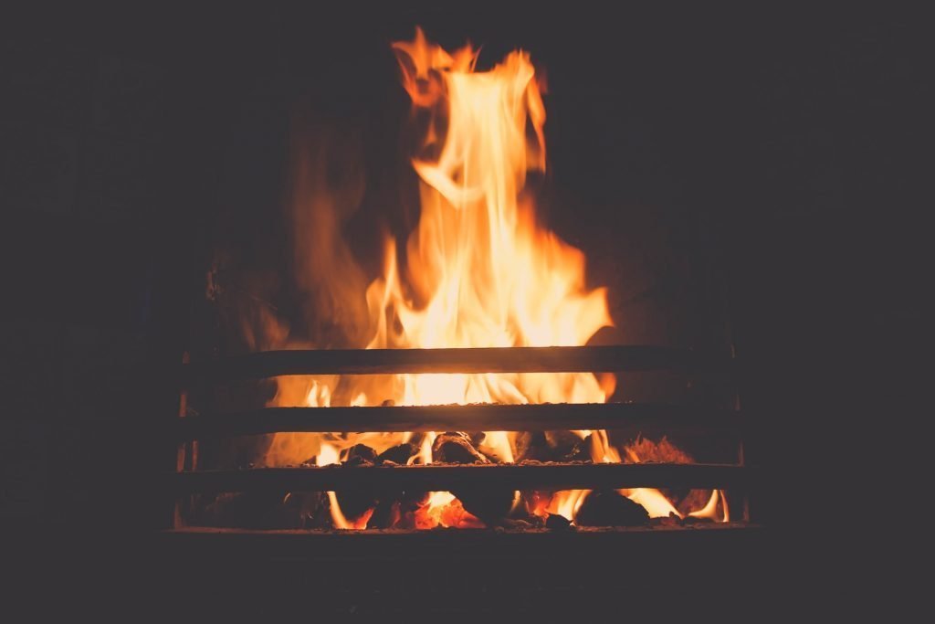 Coal Fire: burning heat as with Intetines Dry-Heat