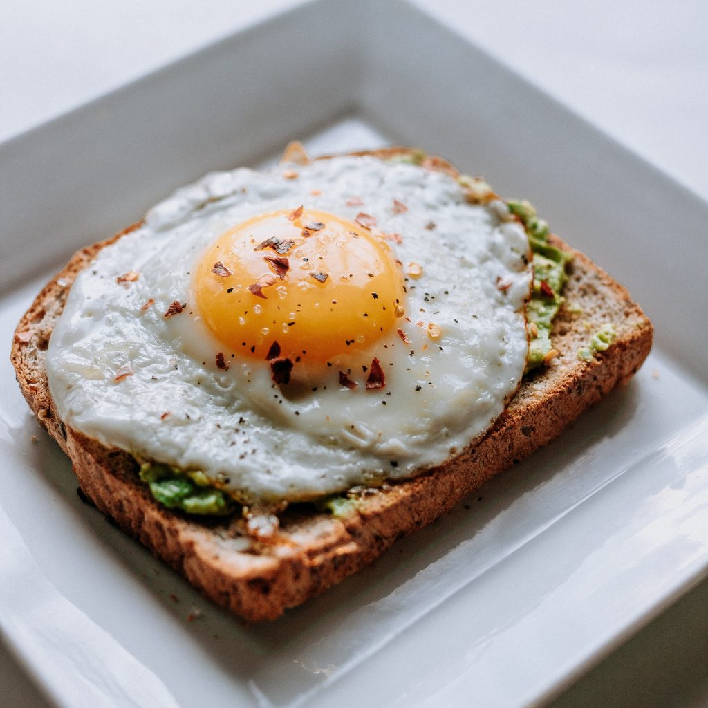 Egg on bread helps ying - nutritive - qi, the kind your acupuncturist needs flowing in your acupuncture channels for his treatment to work!