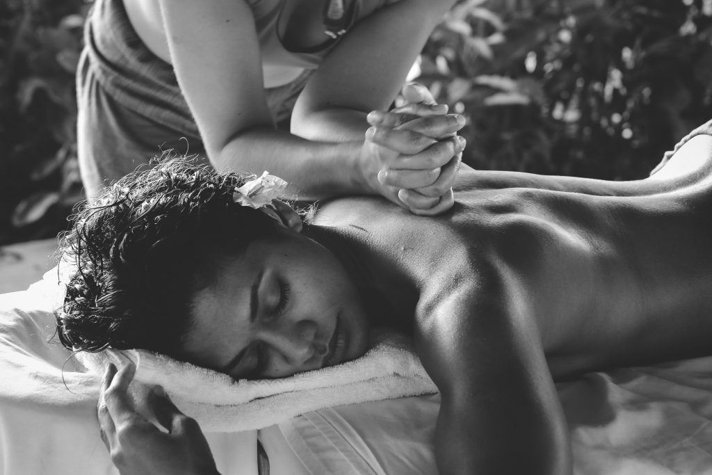 Hands on gentle massage often benefits deficiency-type pain