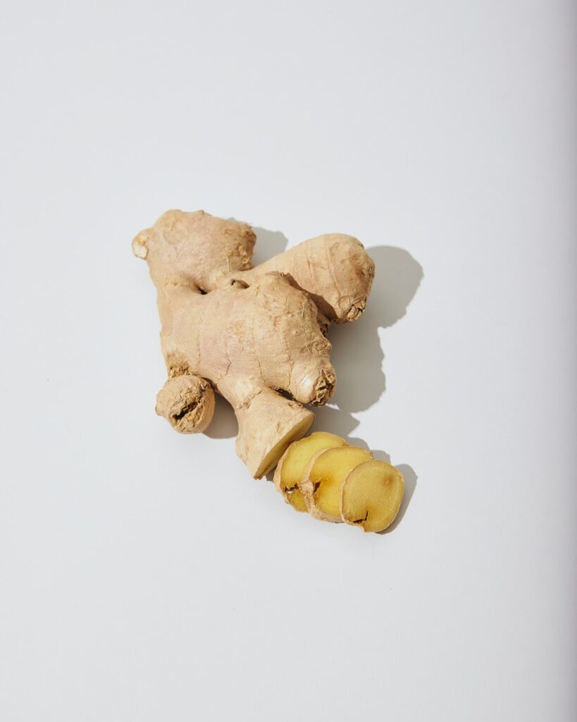 Ginger root - spicy taste in Chinese medicine
